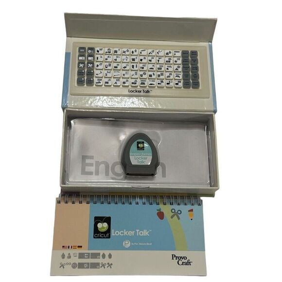 Cricket Shapes Cartridge - Locker Talk - Complete - Provo Craft 29-0289 - Picture 4 of 6